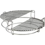 Kép 3/9 - Perfect Home Kamado Nova/XL grillrács rendszer + deflektor / indirekt sütőkő 16666