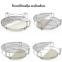 Kép 9/9 - Perfect Home Kamado Nova/XL grillrács rendszer + deflektor / indirekt sütőkő 16666