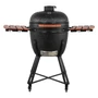 Kép 3/14 - Perfect Home Kamado SE Premium Line Grillező 23,5"/60 cm matt fekete  - készlet  16699