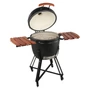 Kép 7/14 - Perfect Home Kamado SE Premium Line Grillező 23,5"/60 cm matt fekete  - készlet  16699