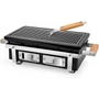 Kép 10/18 - Perfect Home Hibachi Grillező 39*22 cm szögletes fekete 16704 