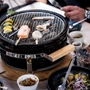 Kép 11/23 - Perfect Home Hibachi Grillező 15"/34 cm kerek fekete 16705