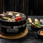 Kép 20/23 - Perfect Home Hibachi Grillező 15"/34 cm kerek fekete 16705