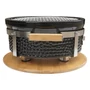 Kép 8/23 - Perfect Home Hibachi Grillező 15"/34 cm kerek fekete 16705