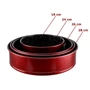 Kép 3/3 - Perfect Home Metal Red Line tortaforma csatos 28 cm 19125