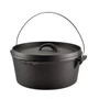 Kép 14/19 - Perfect Home Öntöttvas BBQ Grill szett fa dobozos 6+1 részes / Holland sütő szett 28340