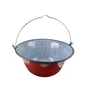 Kép 1/2 - Perfect Home Zománcozott gulyás bogrács 22 liter piros/cirmos 33001