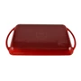 Kép 4/4 - Perfect Home Zománcozott Öntöttvas grill tepsi 33*21,5 cm piros 55010