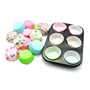 Kép 11/14 - Perfect Home Muffin papír sütőforma 100 db-os 72101