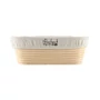 Kép 3/4 - Perfect Home Öntöttvas Kenyérsütő 35*13.5*11 cm, rattan szakajtóval / kelesztőtállal 72179