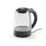 Kép 1/2 - GOURMETMAXX Üveg vízforraló 1,8L 1800W fekete/ezüst DS15481