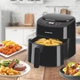 Kép 1/10 - GOURMETMAXX Forrólevegős fritőz/ Airfryer digitális 4,5L 1400W DS11822-L