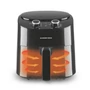 Kép 4/8 - GOURMETMAXX Forrólevegős fritőz/ Airfryer mechanikus fekete 4,5L 1450W DS11974