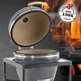 Kép 2/6 - Landmann Kamado Grillező Faszenes 26" / 66cm 00575SET-L