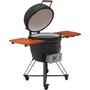 Kép 3/17 - Landmann Hybrid Kamado Kerámia Faszenes Grillező  / Gázgrill 22"/56 cm 00576-L