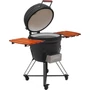 Kép 7/17 - Landmann Hybrid Kamado Kerámia Faszenes Grillező  / Gázgrill 22"/56 cm 00576-L