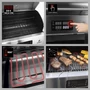 Kép 5/6 - Landmann Elektromos Grillkocsi / Grillező Inox 3200 Watt 01992-L