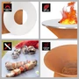 Kép 4/6 - Landmann Fatüzelésű plancha (80 cm) 10902-L