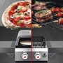 Kép 2/12 - Landmann Caliano Gázgrillkocsi / Grillező 2.0 Pizzakemencével 11530-L