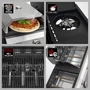 Kép 4/4 - Landmann Caliano gázgrillkocsi / grillező 6.1 pizzakemencével 11937-L