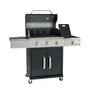Kép 2/3 - Landmann Triton PTS 3.1 (fekete) gázgrillkocsi / grillező 12942-L
