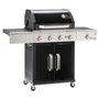 Kép 1/7 - Landmann Triton maxX PTS 4.1 (fekete) Gázgrillkocsi / Grillező  12968-L