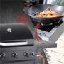 Kép 3/8 - Landmann Gázgrillkocsi / Grillező Rookie 3.1 szekrénnyel (fekete) 22159-L
