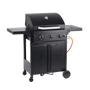 Kép 1/8 - Landmann Gázgrillkocsi / Grillező Rookie 3.1 szekrénnyel (fekete) 22159-L