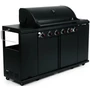 Kép 4/9 - Landmann Gázgrill 6.1 Gázgrill-kocsi / Grillező Maxx-Zone-nal Fekete 22169-L