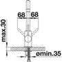 Kép 4/6 - Landmann Blanco Mili króm HD csaptelep 519413-L