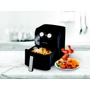 Kép 2/7 - GOURMETMAXX  Forrólevegős fritőz/ Airfryer mechanikus matt fekete 4L 1400W DS14578-L