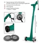 Kép 13/18 - MaxxMee Elektromos Fugatisztító 2 kefével DS02978-L